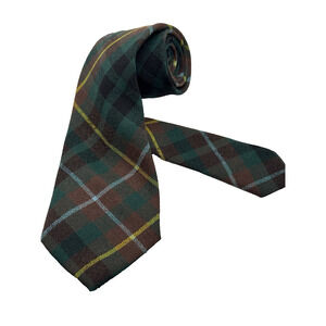 Scotland House Ltd. New Wool Tie Scottish‎ Buchanan Tartan Williamsburg, VA